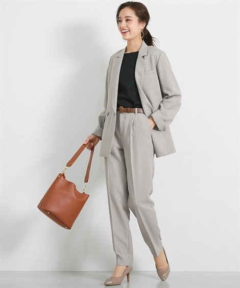 ニッセン（nissen） スーツ パンツ レディース ダブルブレスト