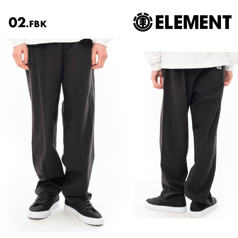 ELEMENT/エレメント メンズ スケートボードパンツ リラックス ワイド