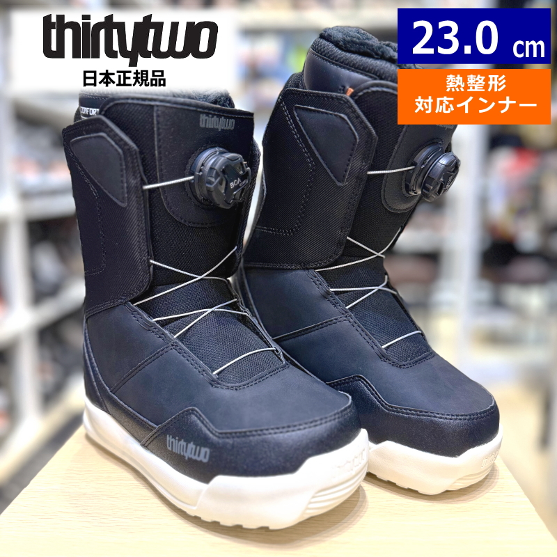 ラスト1点】 24-25 THIRTYTWO SHIFTY BOA W'S カラー:BLACK 23cm