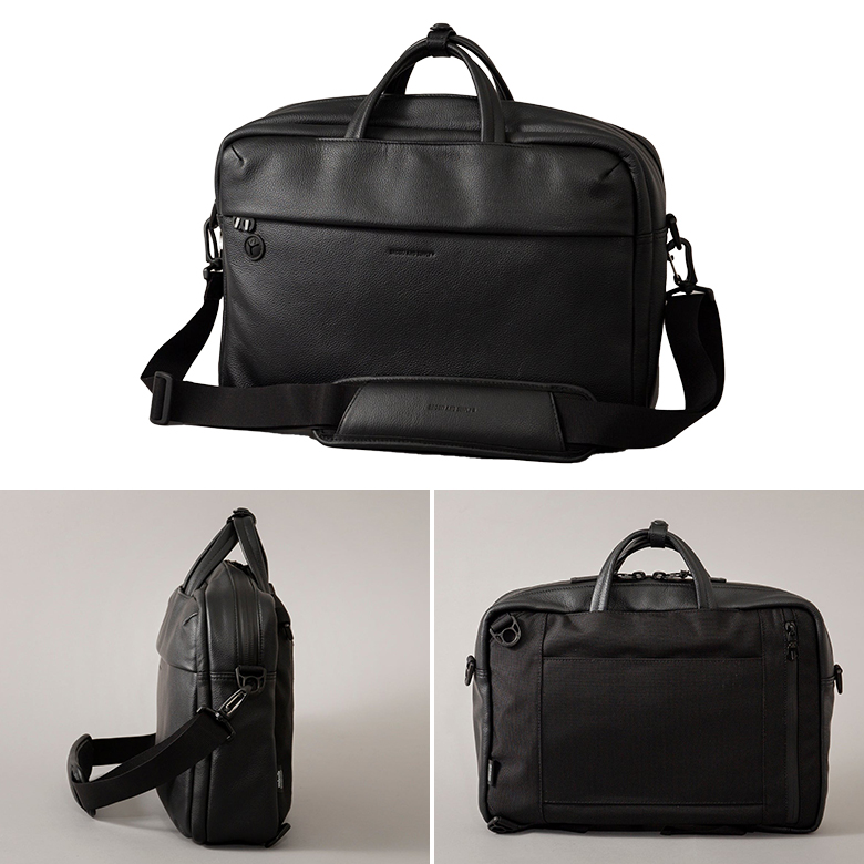 BROSKI AND SUPPLY CADENCE ブリーフバッグ ハンドル ショルダー