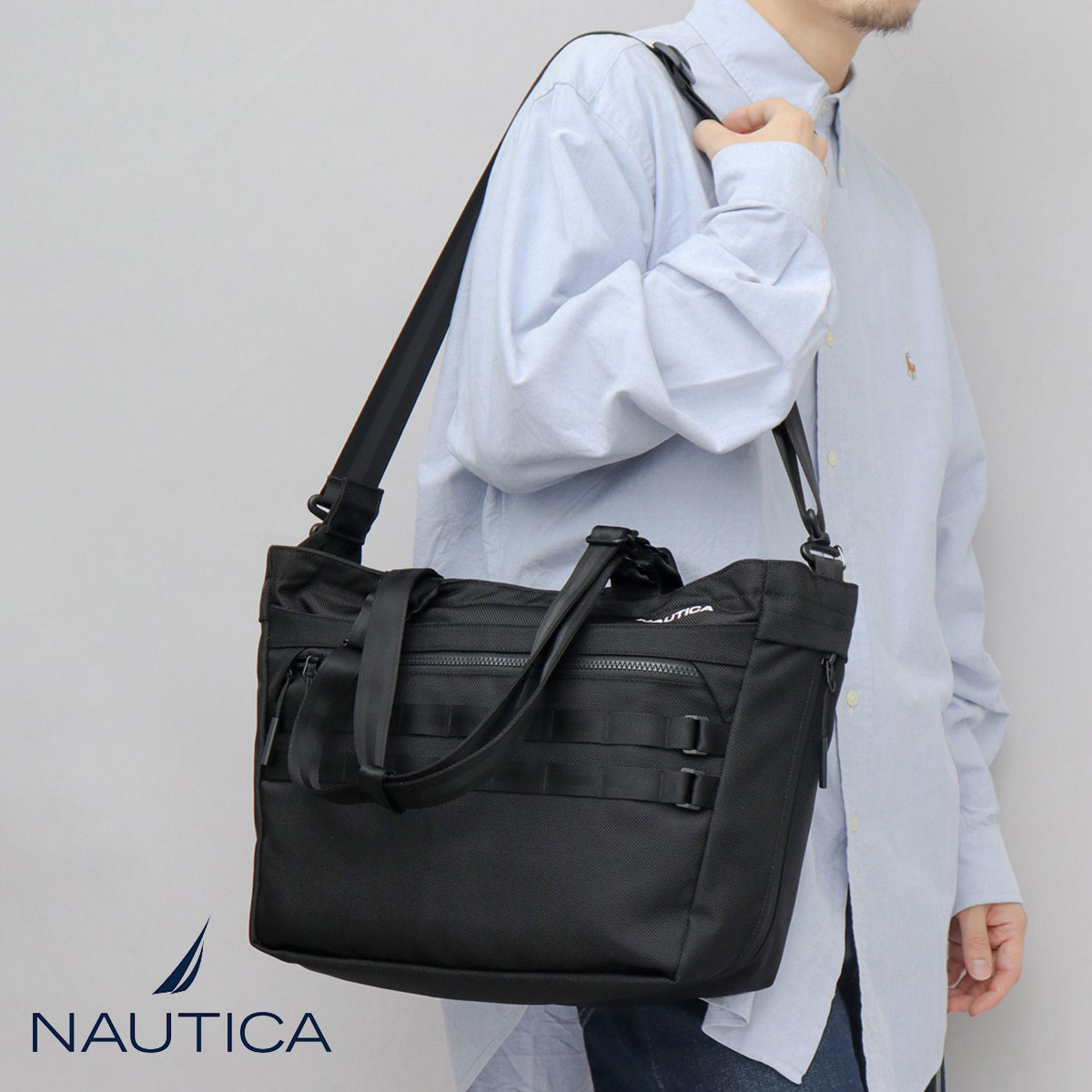 NAUTICA（ノーティカ） トートバッグ メンズ レディース A4 大容量