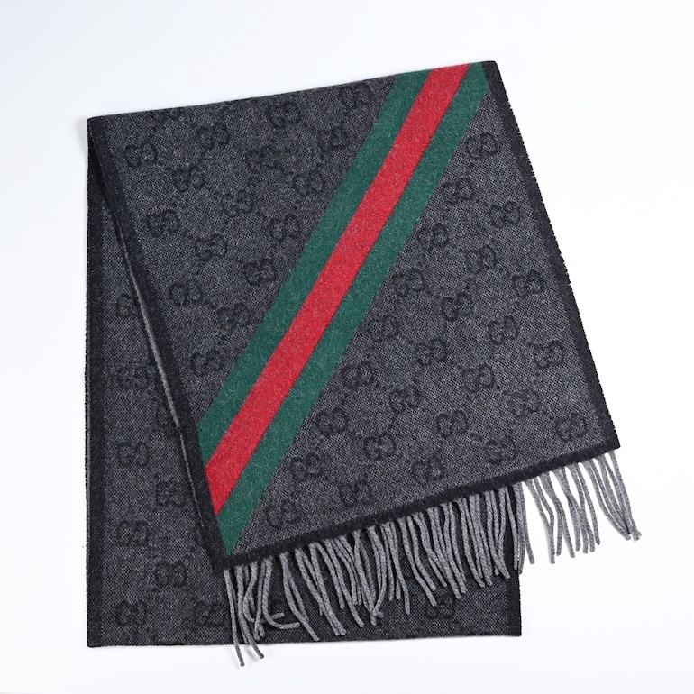 GUCCI（グッチ） マフラー メンズ レディース 男女兼用 GG ウェビング