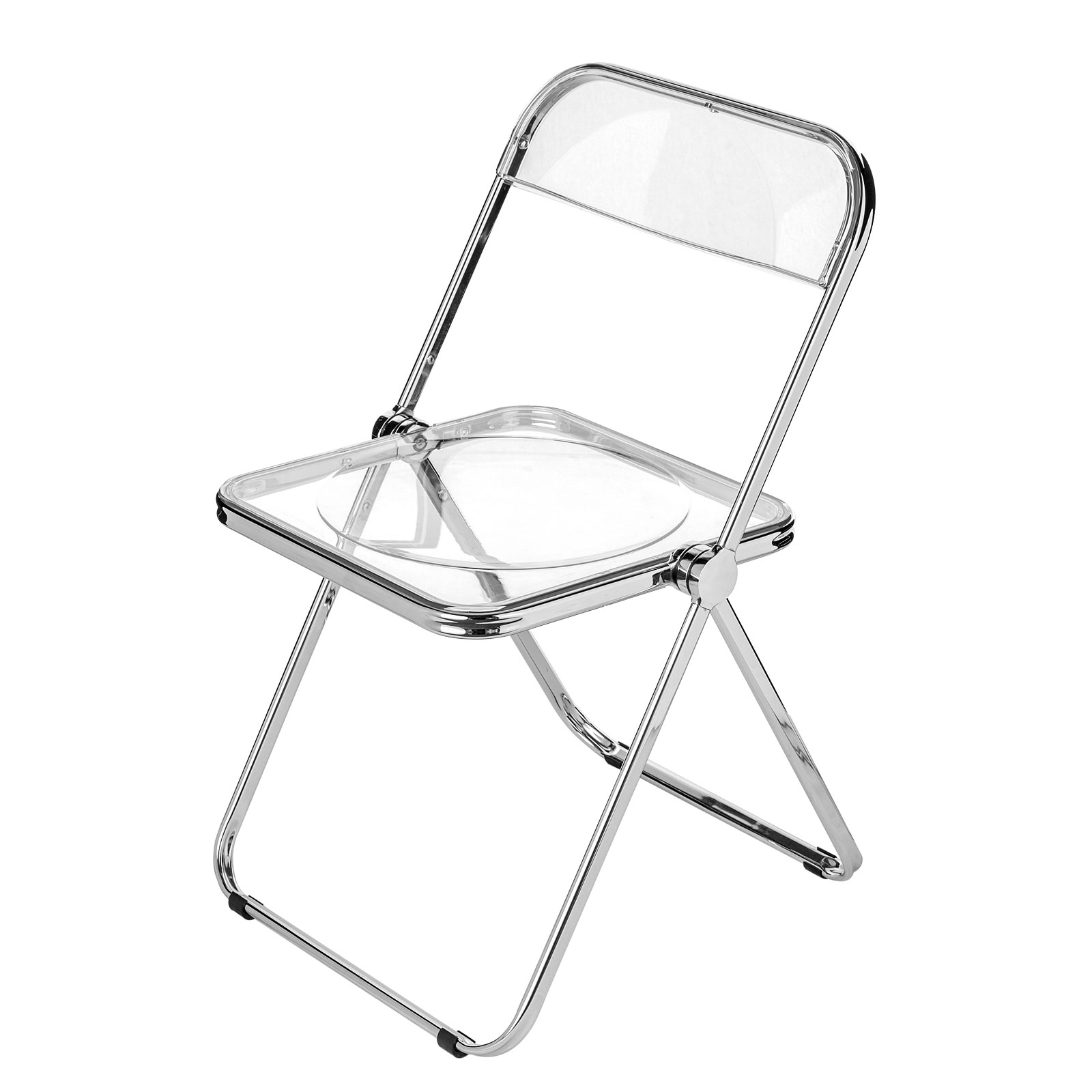クリアチェア 韓国 パイプ椅子 クリア 椅子 チェア 北欧 ガラス 透明