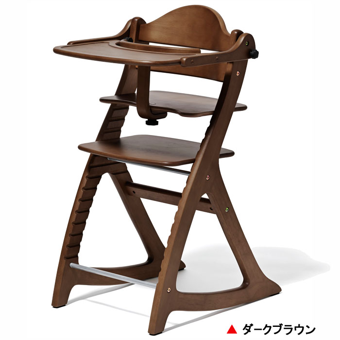 大和屋 【yamatoya認定店】すくすくチェアスリム-J テーブル＆ガード付