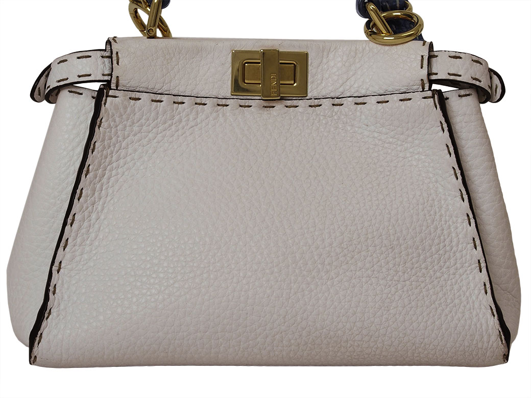 PEEKABOO フェンディ FENDI バッグ 中古 ピーカブー ミニ セレリア