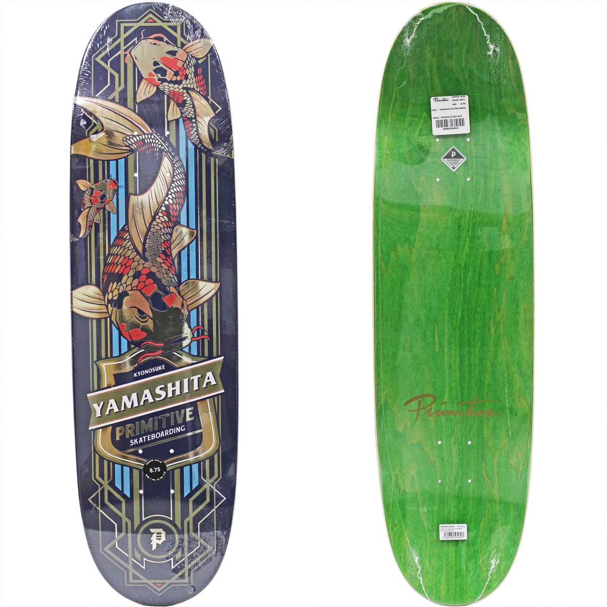 PRIMITIVE（プリミティブ） 8.75インチ スケボー デッキ Primitive
