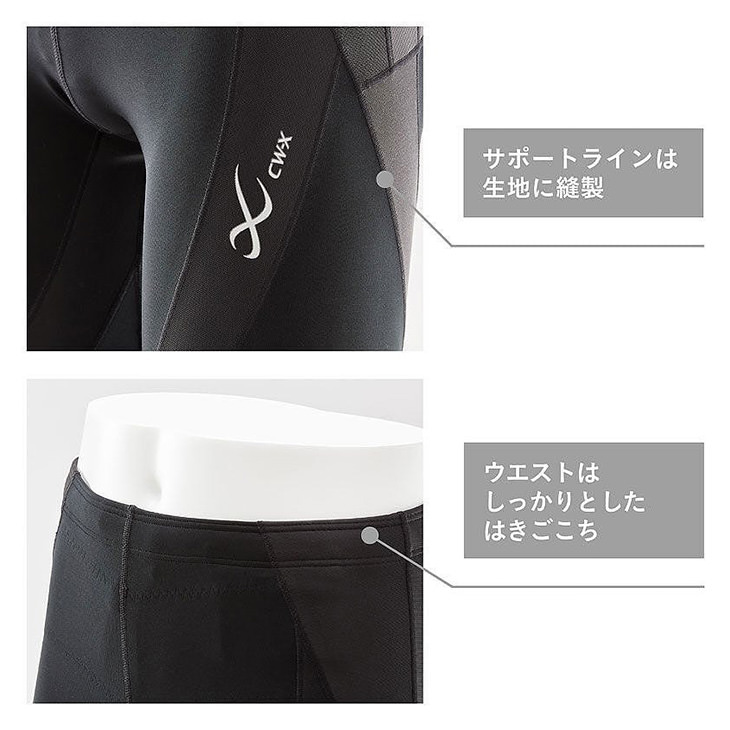 WACOAL（ワコール） CWX CW-X メンズ スポーツタイツ 着圧 HZO639