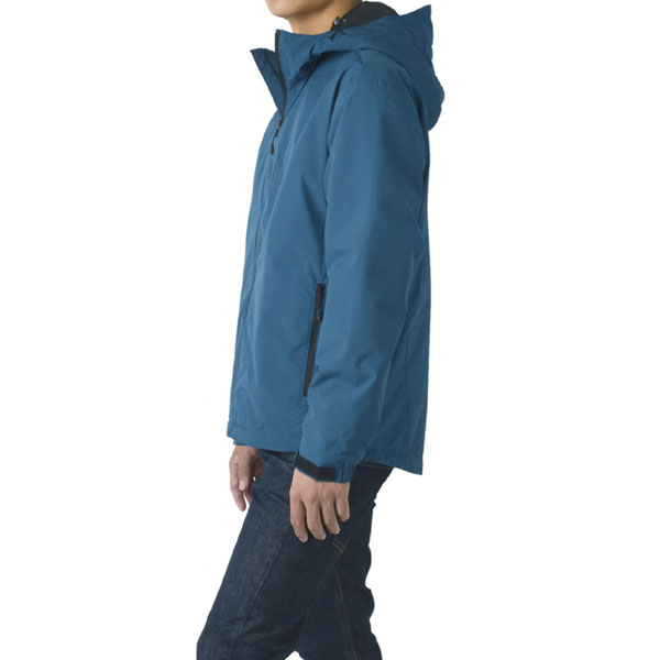 FLAG ON CREW メンズ 撥水 防風 保温 フーディジャケット ブルゾン