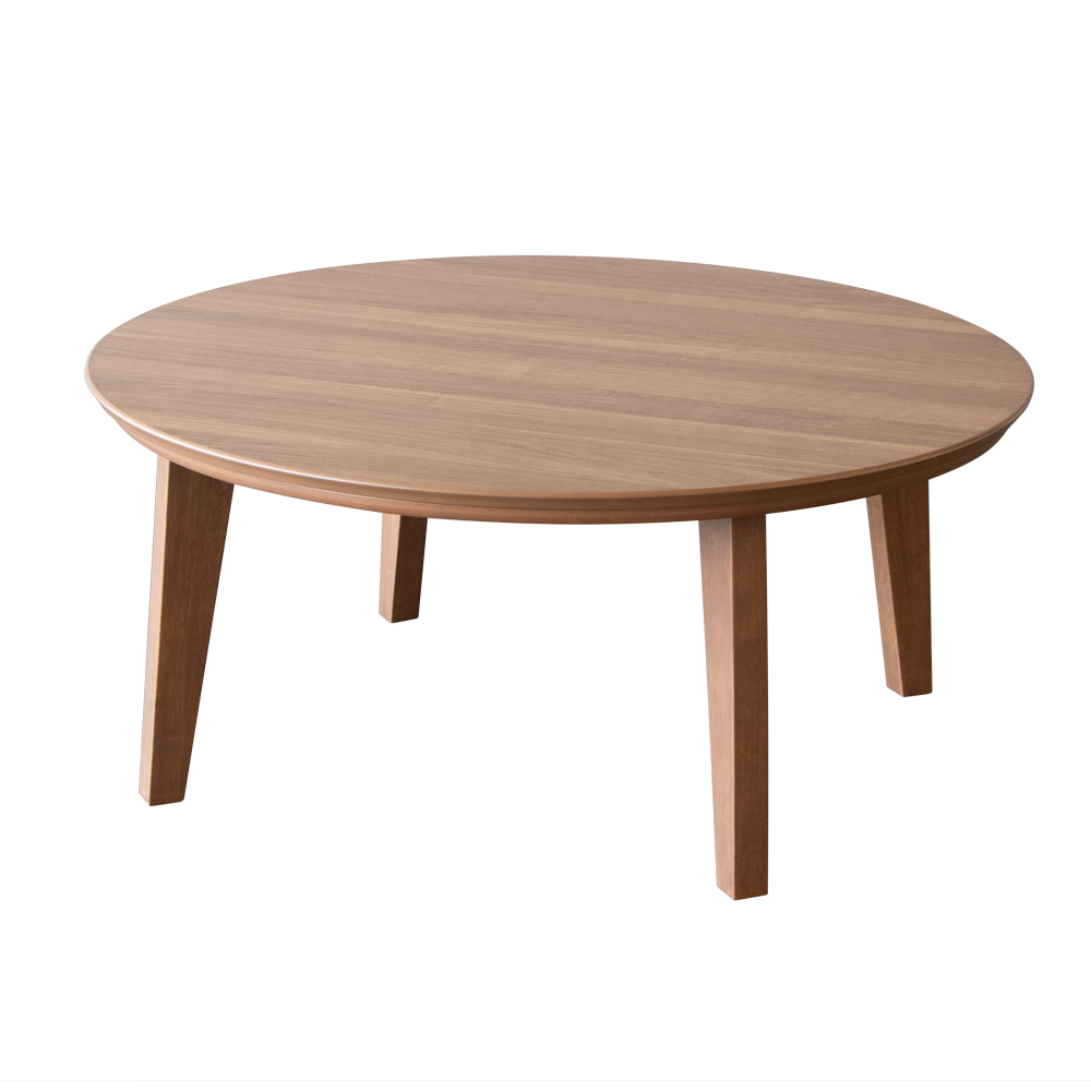 GOOD LIFE INTERIOR フラットヒーター こたつ 円形 90cm おしゃれ