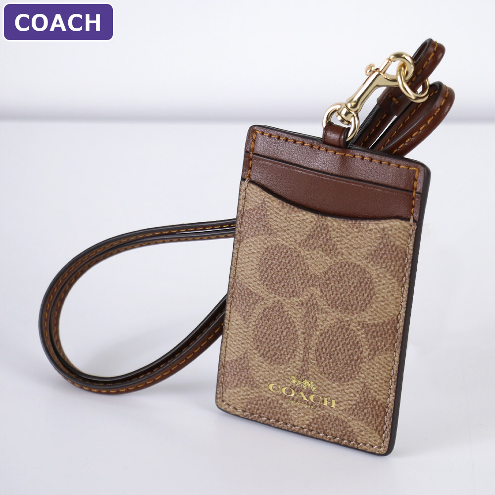 COACH（コーチ） COACH IDカードケース CZ285 シグネチャー