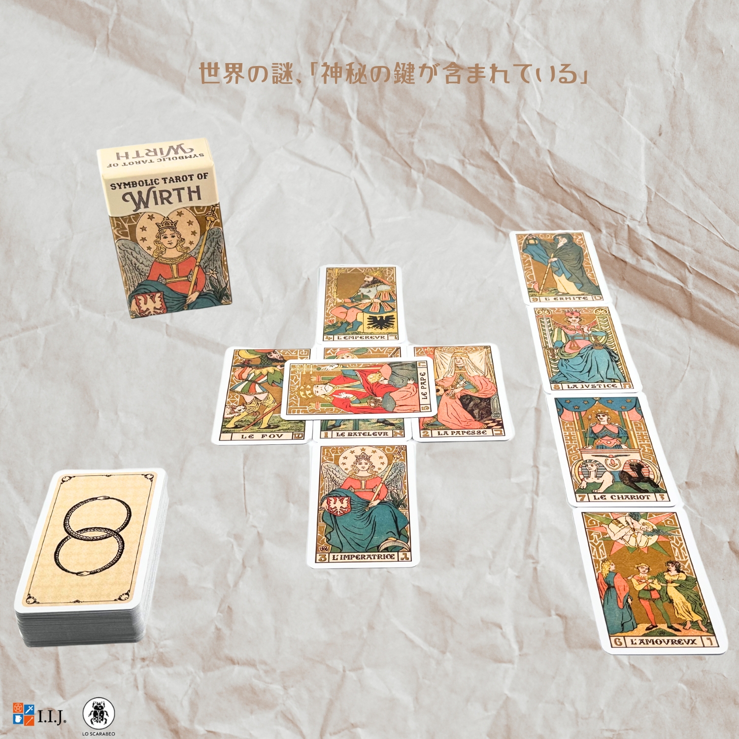 シンボリック タロット オブ ヴィルト ミニ Symbolic Tarot of Wirth