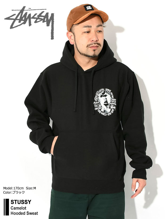 STUSSY（ステューシー） パーカー プルオーバー メンズ Camelot