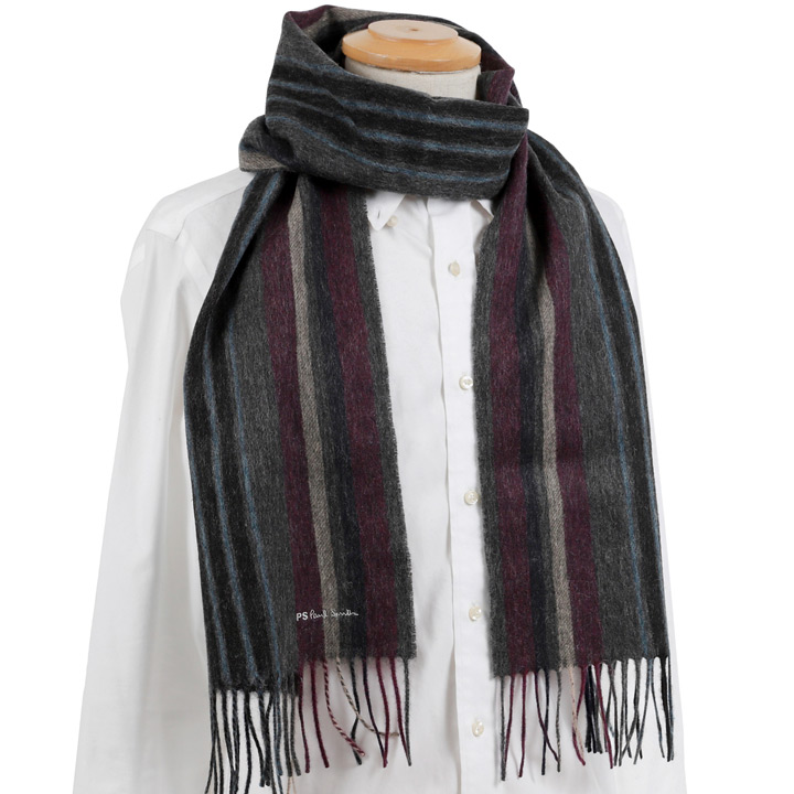 Paul Smith（ポール・スミス） マフラー ラムウール100% メンズ