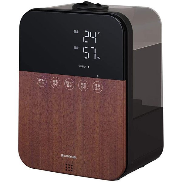 IRIS OHYAMA（アイリスオーヤマ） 加湿器 スチーム式 大容量 小型 卓上