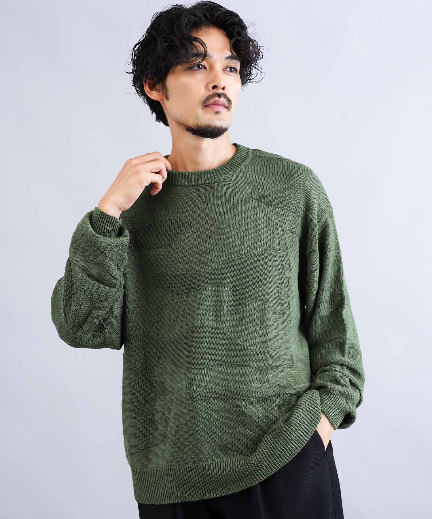 JIGGYS SHOP（ジギーズショップ） ニットセーター メンズ トップス