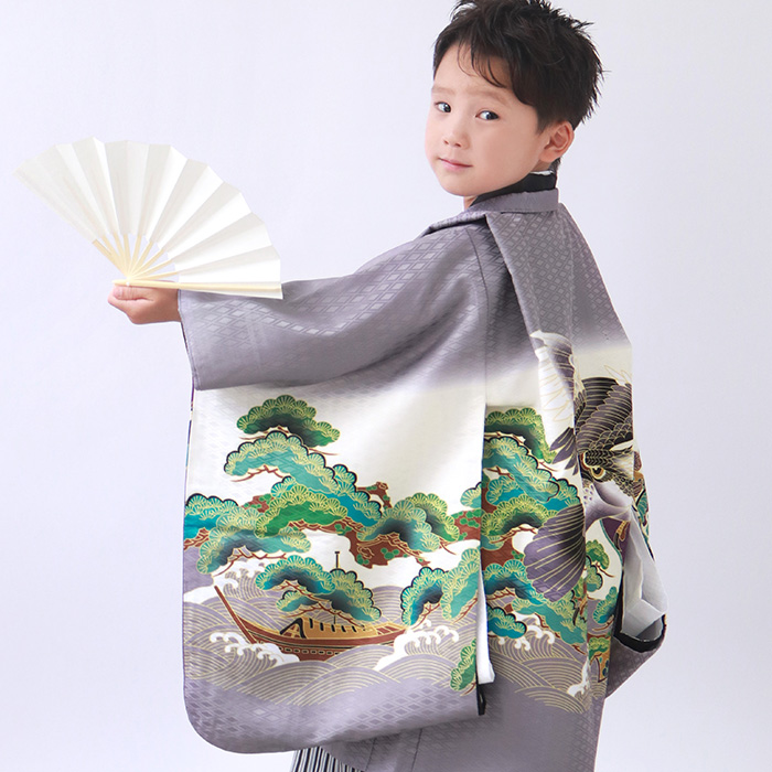 KYOETSU（京越） 【豪華安心12点フルセット】 七五三 着物 男の子 5歳