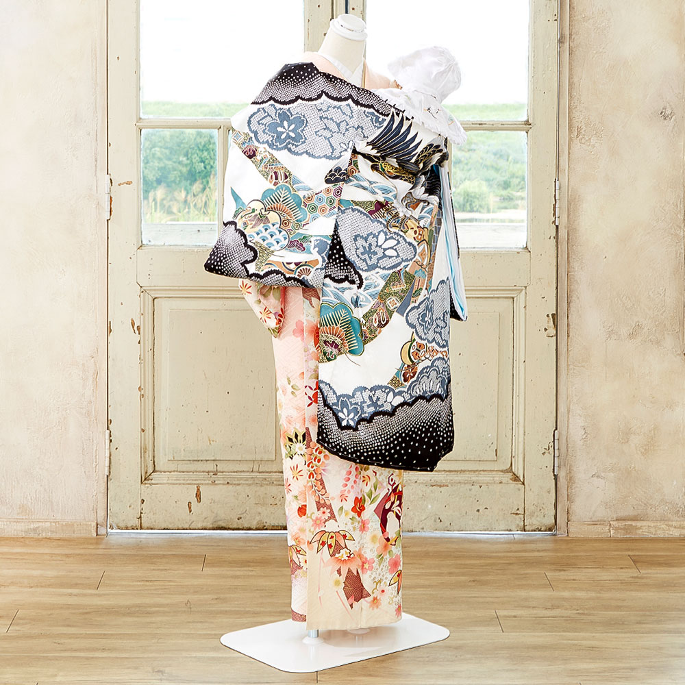 産着 お宮参り 男の子 正絹 初着 御宮参り 祝い着 着物 赤ちゃん 初宮