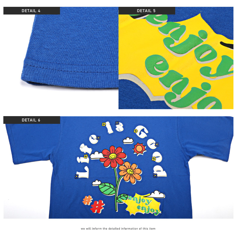 Tシャツ メンズ 半袖 グラフィック ロゴ フラワー 発泡プリント