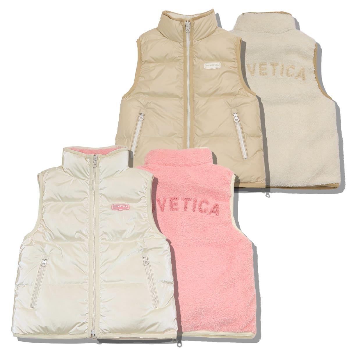 デュベティカ ダウンベスト レディース DUVETICA ダウン リバーシブル