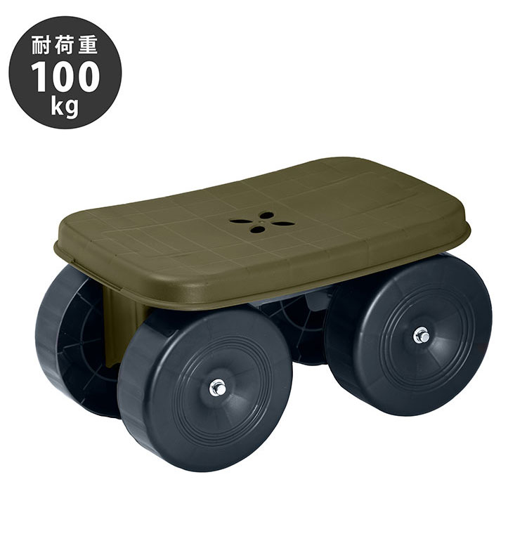 グリーンパル 日本製 フィールドカート キュート オリーブグリーン 耐