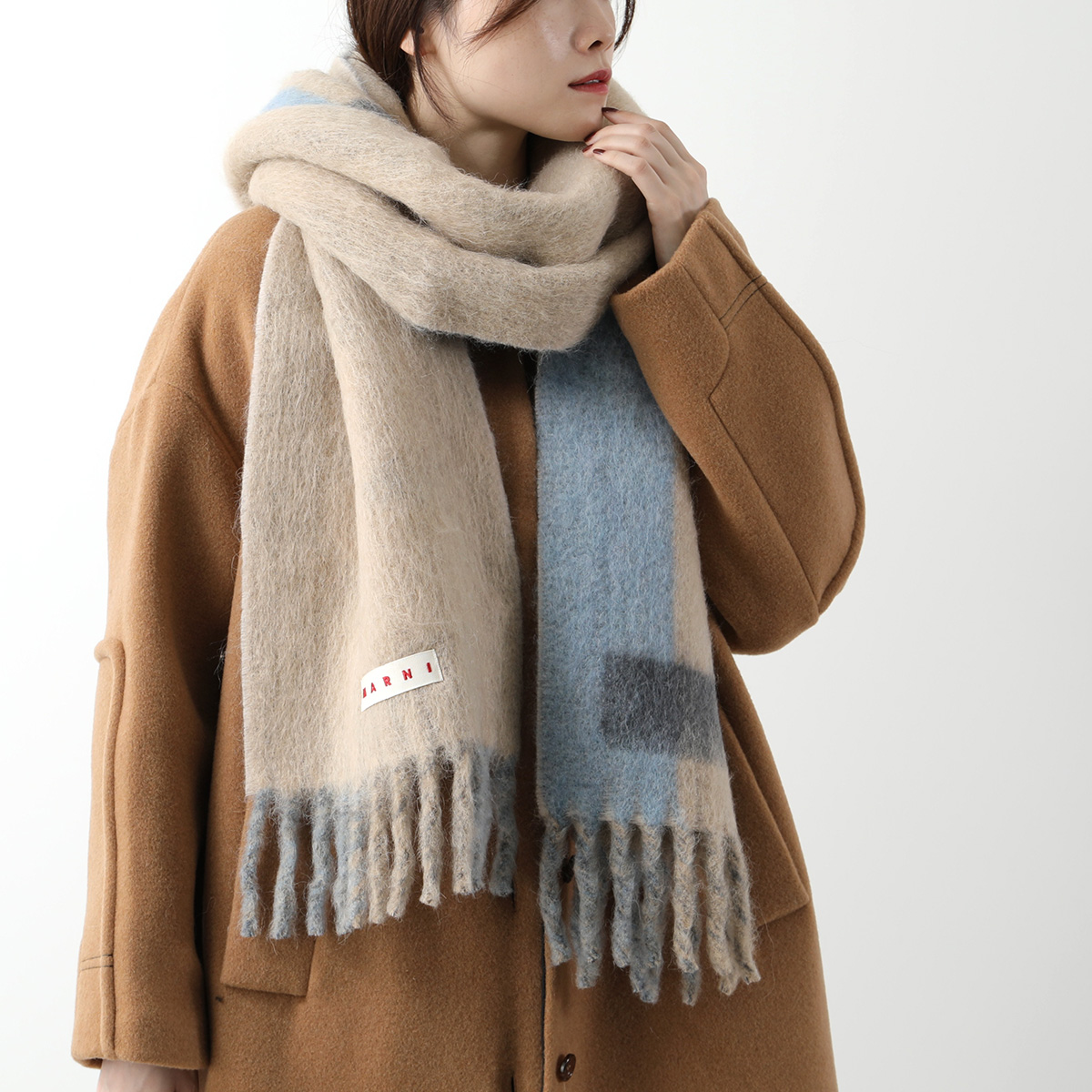 MARNI（マルニ） マフラー SCMC0128Y0 UAW041 レディース ロゴ