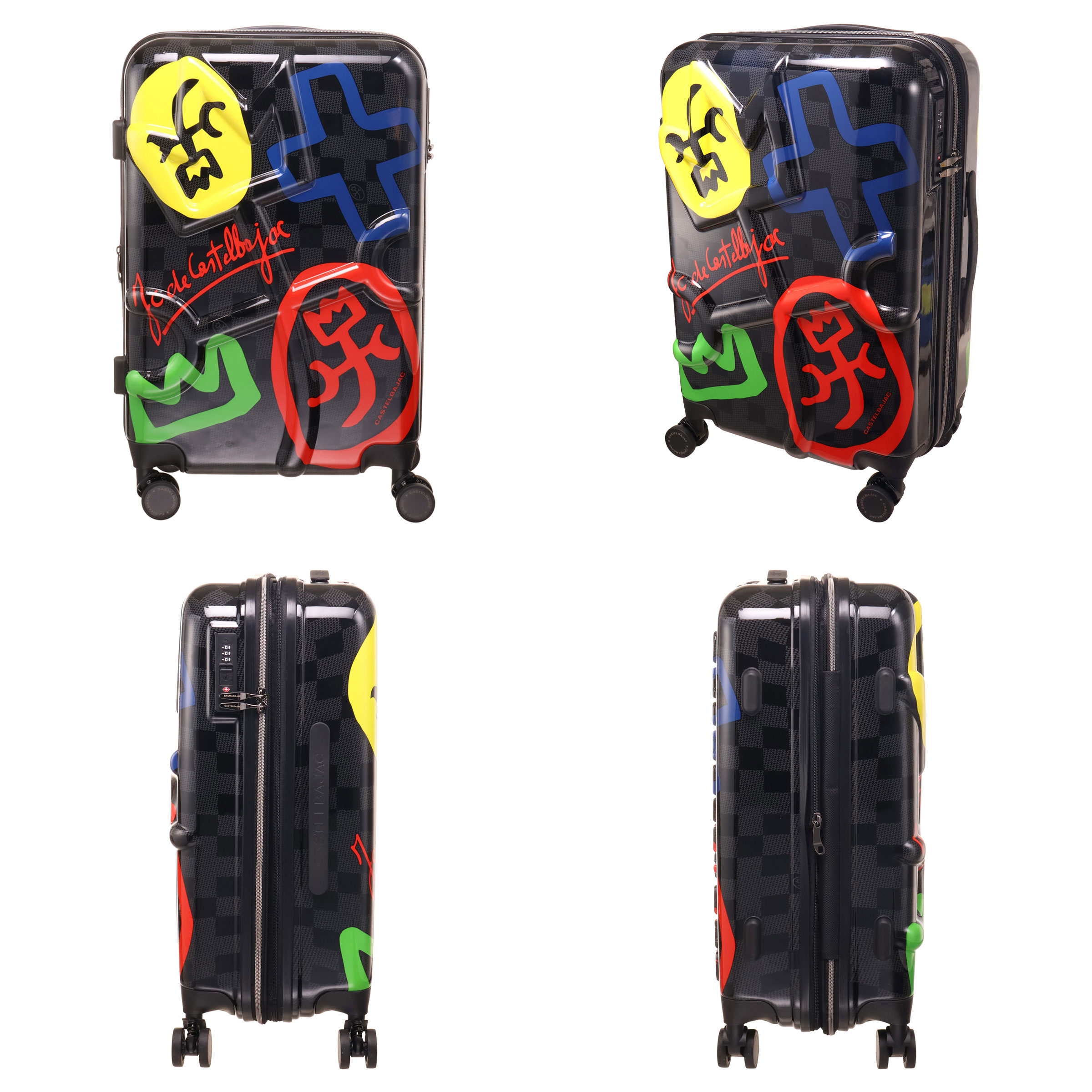 CASTELBAJAC（カステルバジャック） スーツケース キャリーケース 拡張