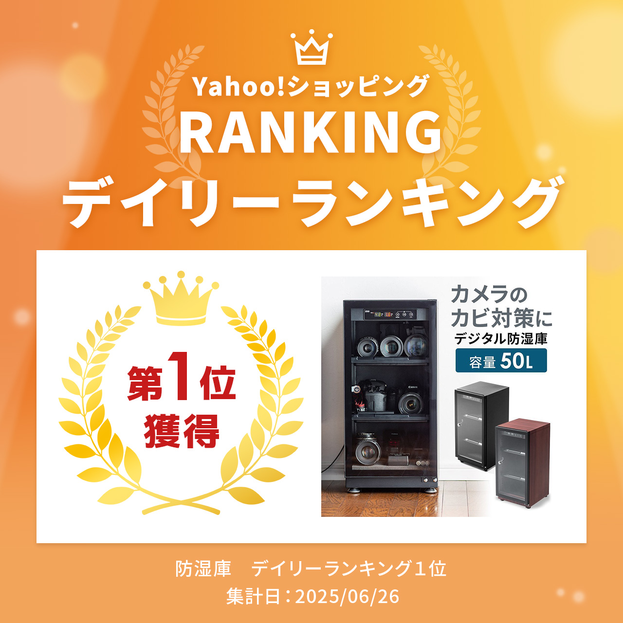 SANWA SUPPLY（サンワサプライ） 防湿庫 カメラ 50L ドライボックス