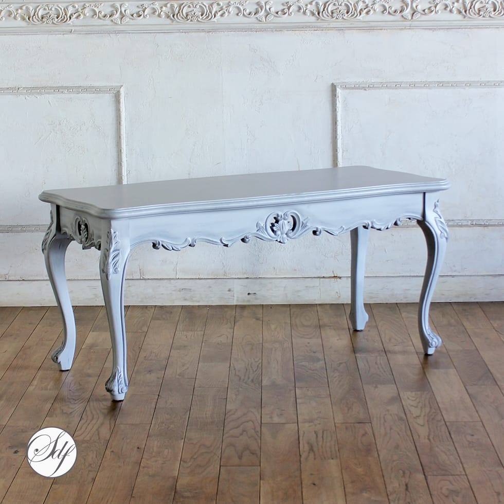 姫系 家具 ローテーブル かわいい サイドテーブル 猫脚 おしゃれ