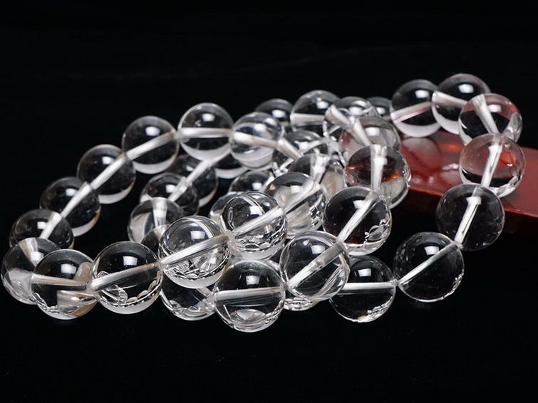 パワーストーン 天然石 レムリアンシード 水晶ブレスレット ※証明書