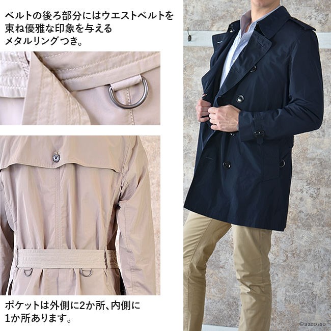 BURBERRY（バーバリー） アウトレット トレンチ コート メンズ ダブル