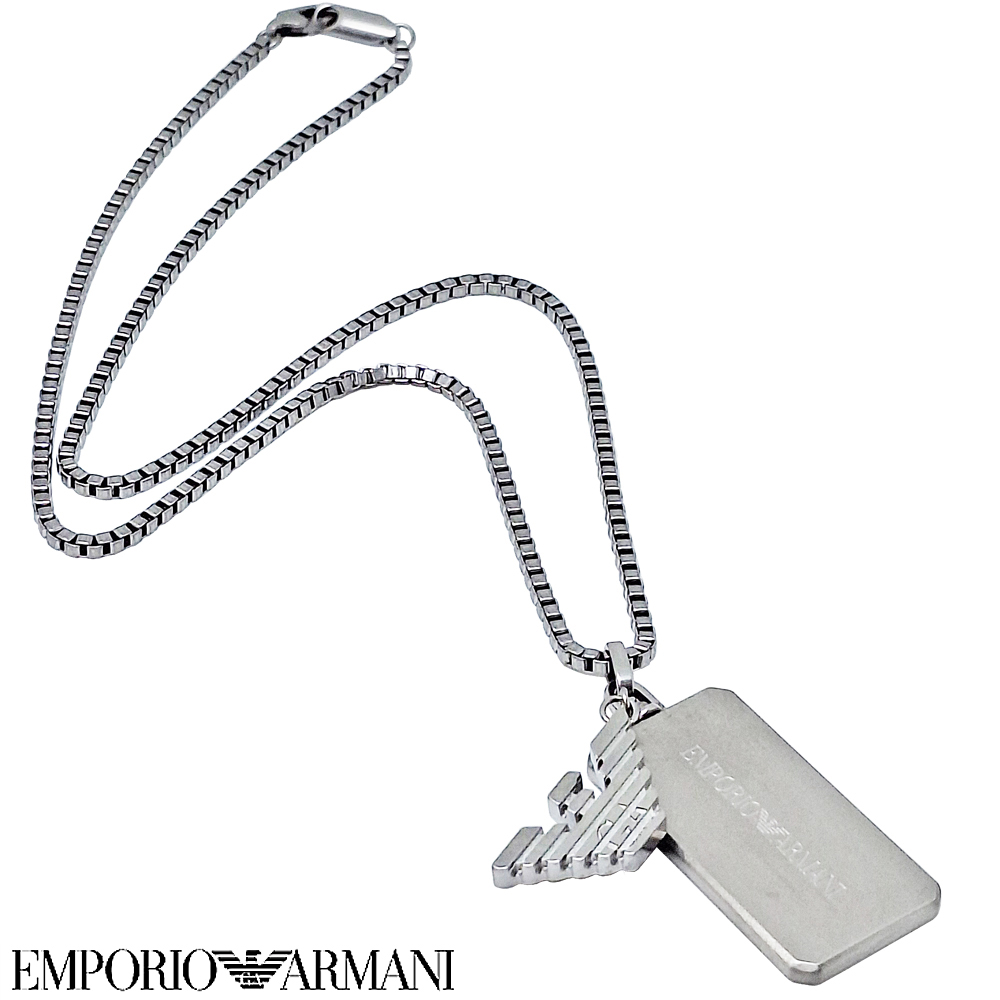 EMPORIO ARMANI エンポリオアルマーニ ネックレス ペンダント メンズ