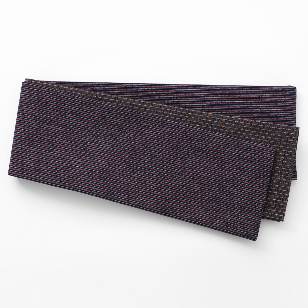 ROCCA（六花） 半幅帯 日本製 リバーシブル 久留米織 木綿生地 帯 着物