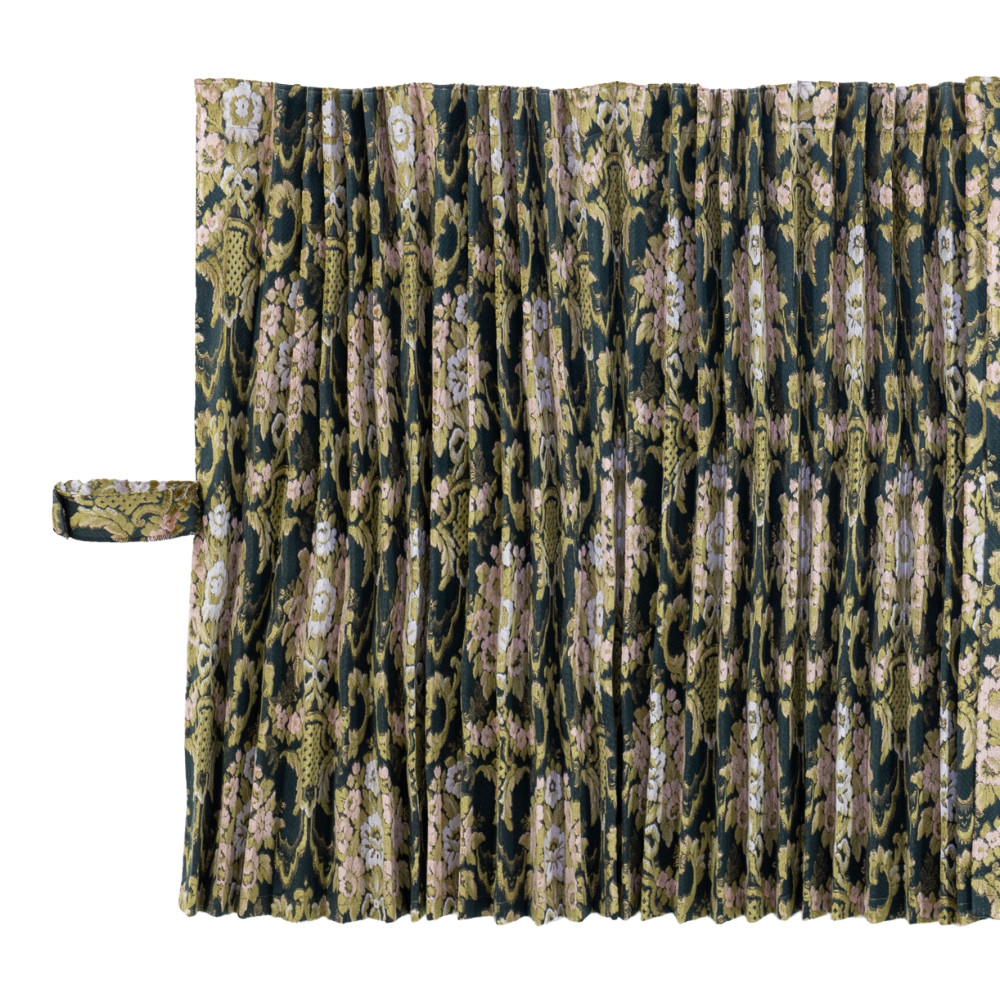 トラック用品 金華山 仮眠カーテン 花かご アコーディオンタイプ 2,400