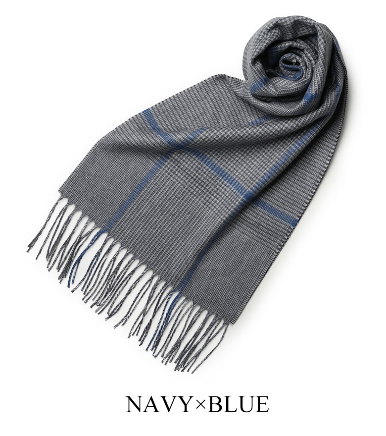 PIACENZA（ピアチェンツァ） マフラー ストール チェック シルク