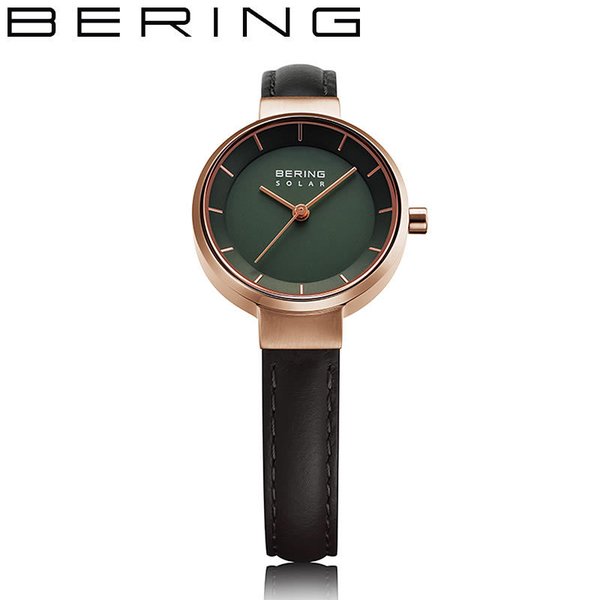 BERING（ベーリング） ソーラー 腕時計 時計 レディース グリーン