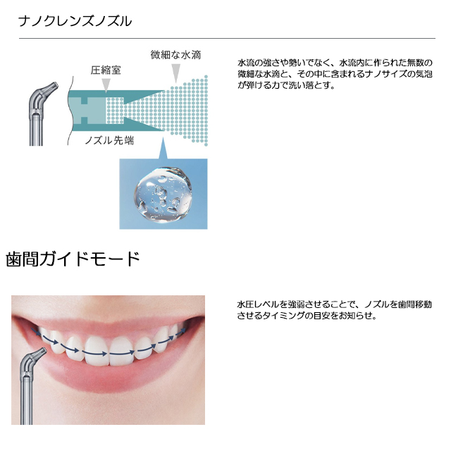 Doltz 電動歯ブラシドルツ パナソニック ジェットウォッシャー