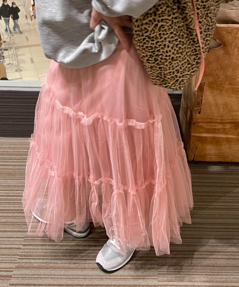チュールロングスカート – SOLLON.