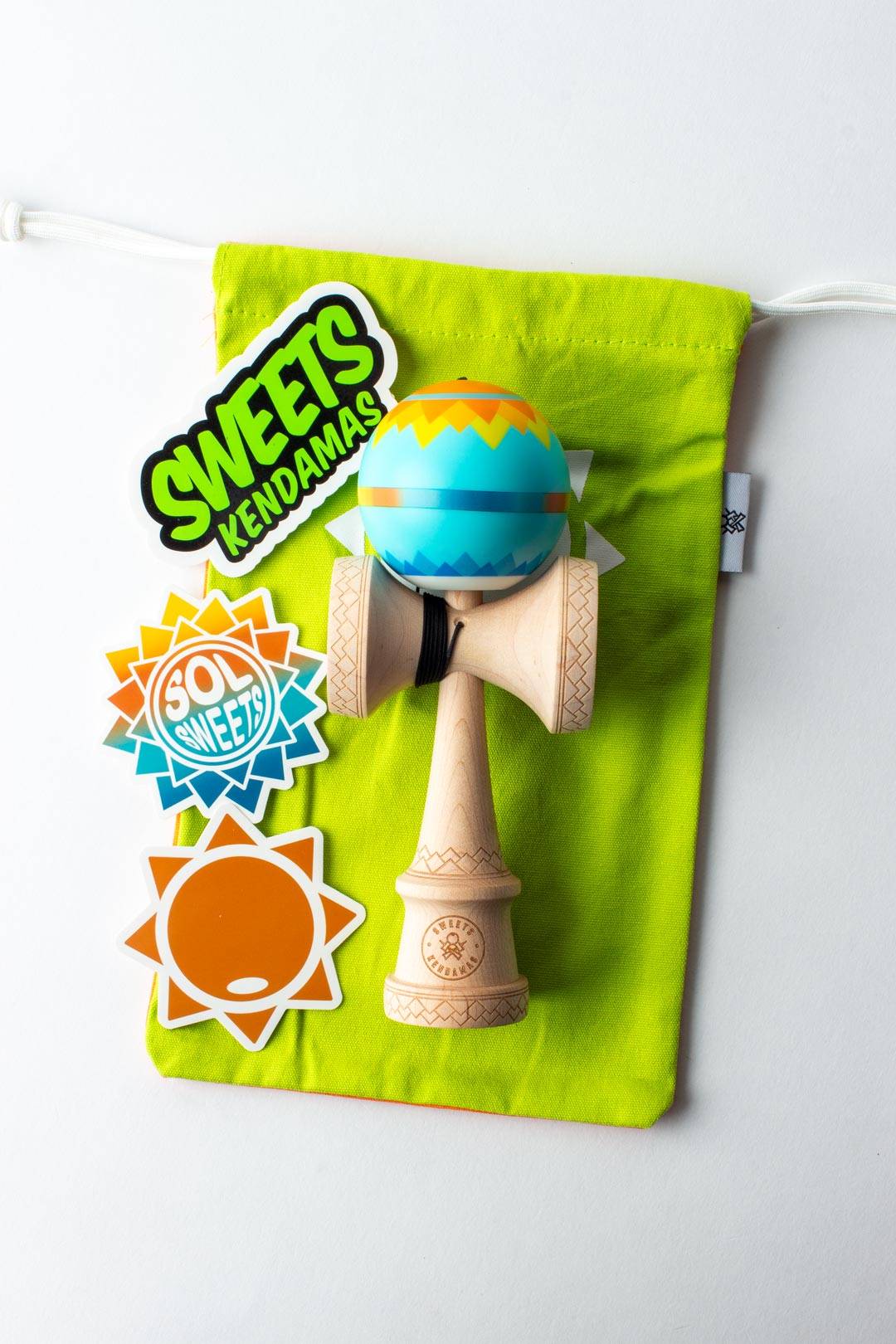 SWEETS X SOL COLLAB - 2UP - CUSHION CLEAR – Sweets Kendamas