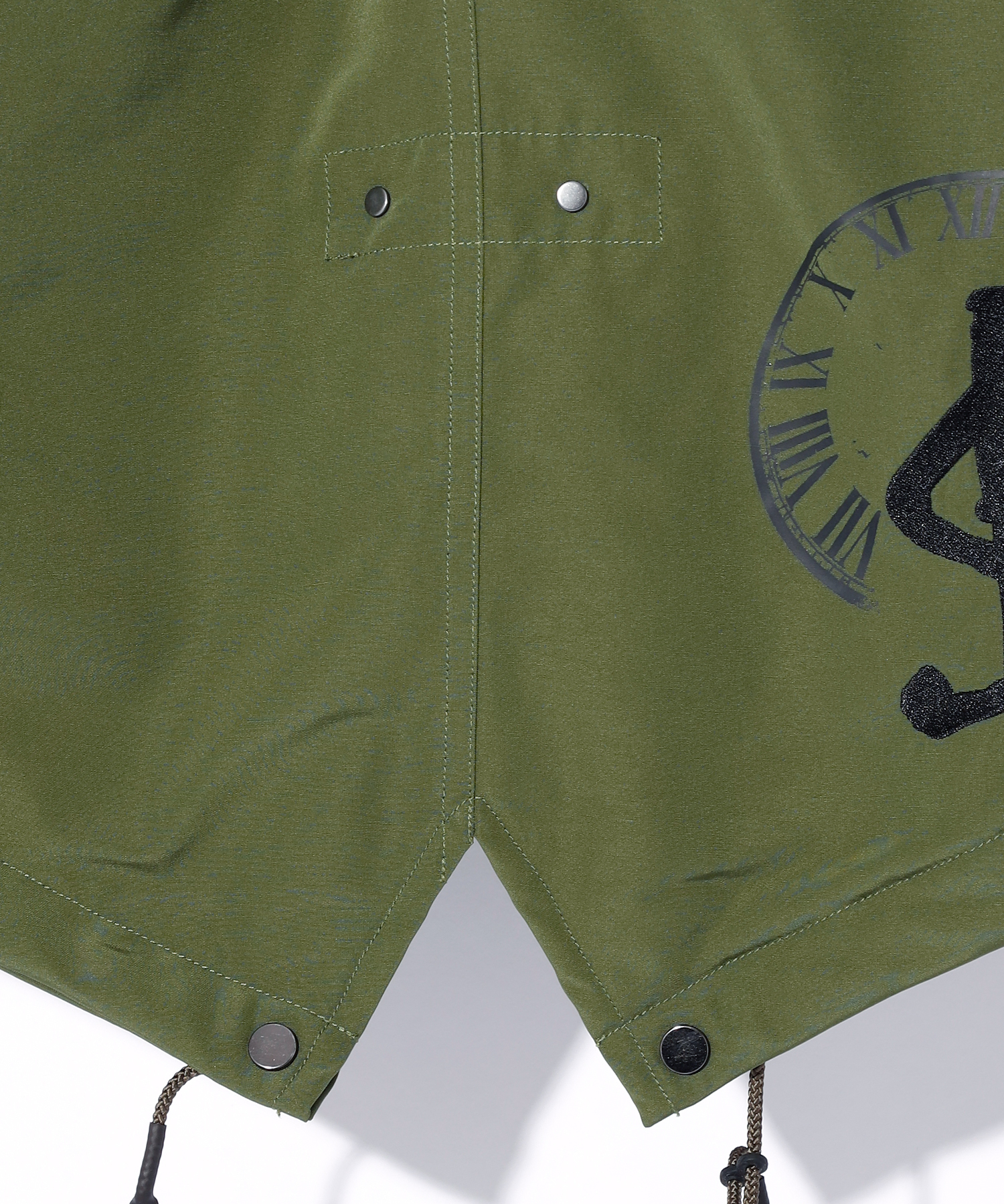 FISHTAIL MODS COAT (GRAPHIC)［KHAKI］ | SWITCHBLADE