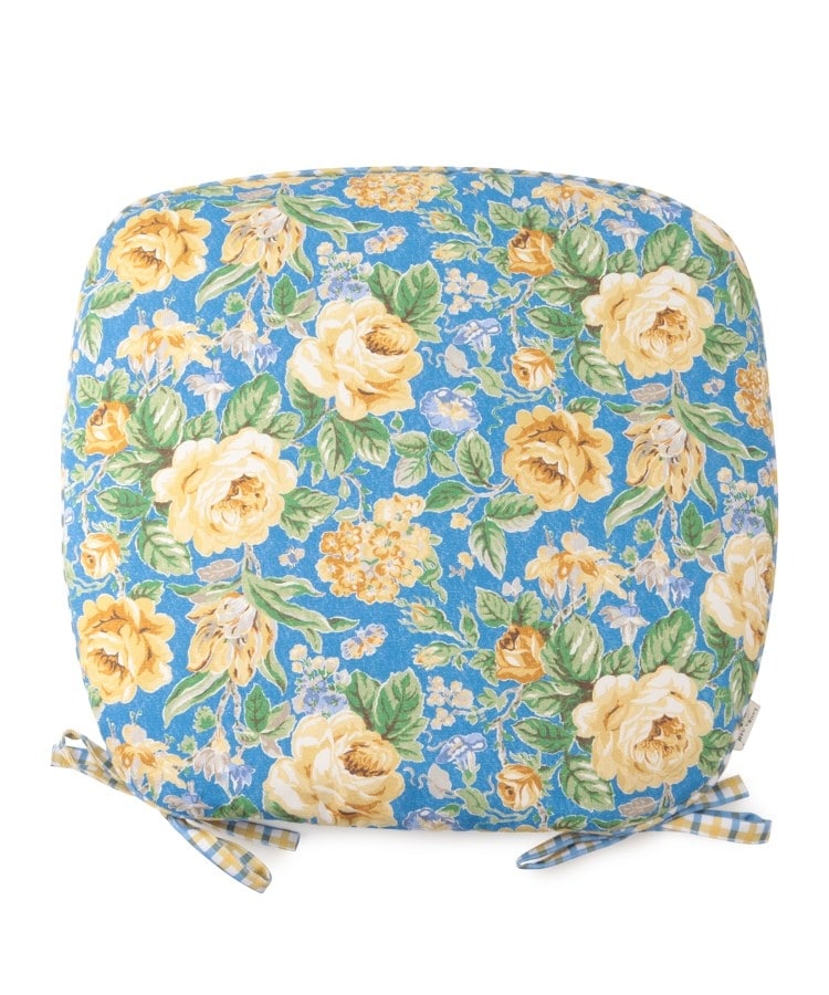 ワイルド ローズ柄 シートクッション（クッション・カバー） | LAURA