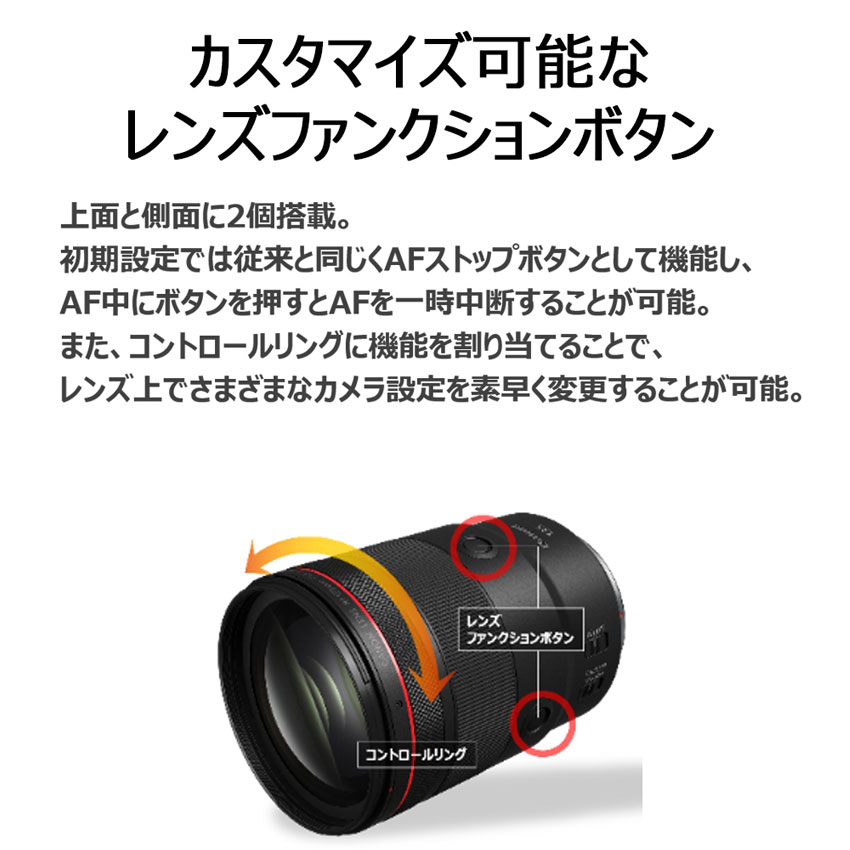 RF135mm F1.8 L IS USM：通販 | RFレンズ - キヤノンオンラインショップ