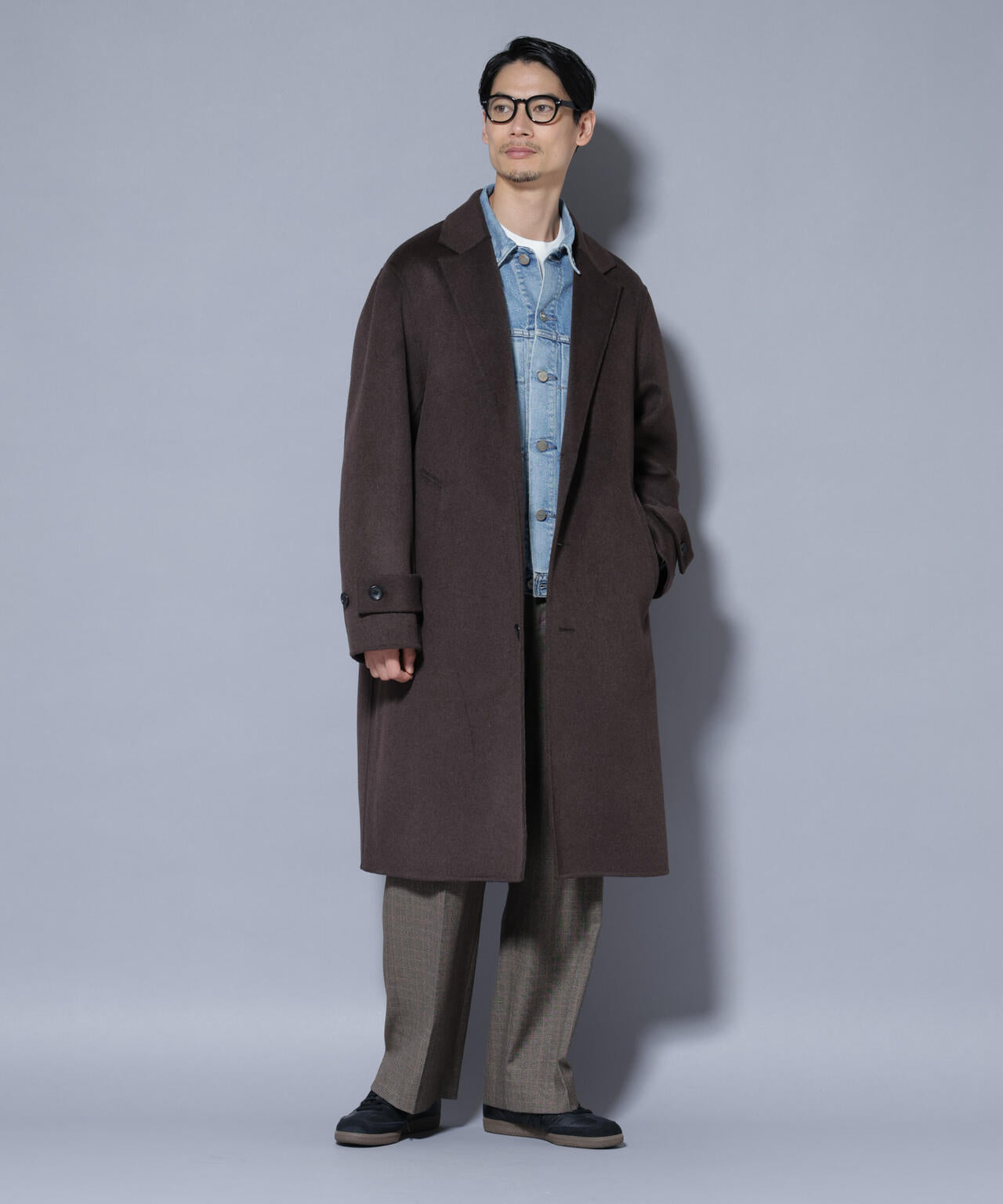 ウールリバーチェスターコート