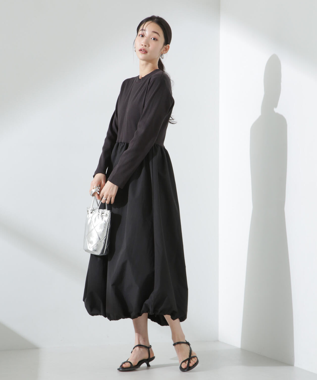 バルーン 2WAY コンビ ワンピース