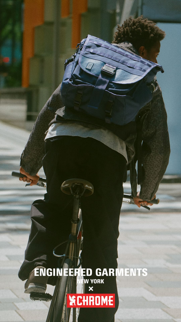 HONEYEE.COM | ENGINEERED GARMENTS と CHROME が初のコラボレーション
