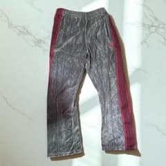 needles ベロアパンツ ラッパーbark Watson着用 - メルカリ