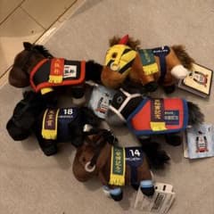 競走馬 ぬいぐるみ 9体セット - メルカリ