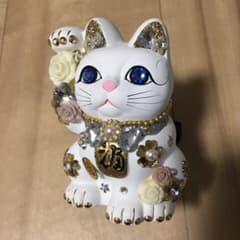 京銀座堂 キラキラデコ招き猫 金運UP - メルカリ