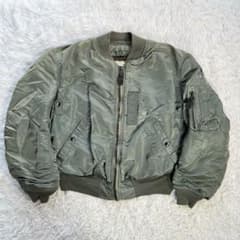 90s USA製 アルファ 50s復刻 MA-1【38】SCOVILL MOD - メルカリ