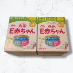 森永 E赤ちゃん 800g エコらくパック4箱set - メルカリ