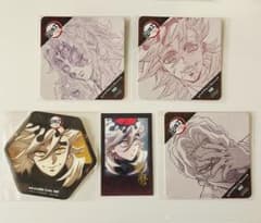 鬼滅の刃 DININGダイニング コースター チェキ 童磨 黒死牟 無惨